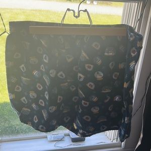 Beautiful snow globe sleep shorts